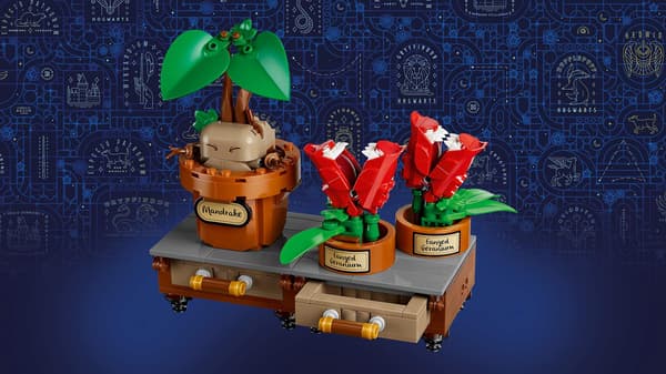 LEGO® Harry Potter™ Hogwarts™ växter för örtlära 76474