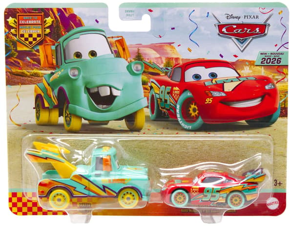 Disney Cars 1:55 Mater & Lightning McQueen