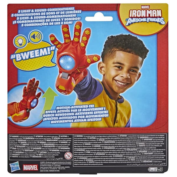 Marvel Iron Man Repulsor Handske med ljud och ljus