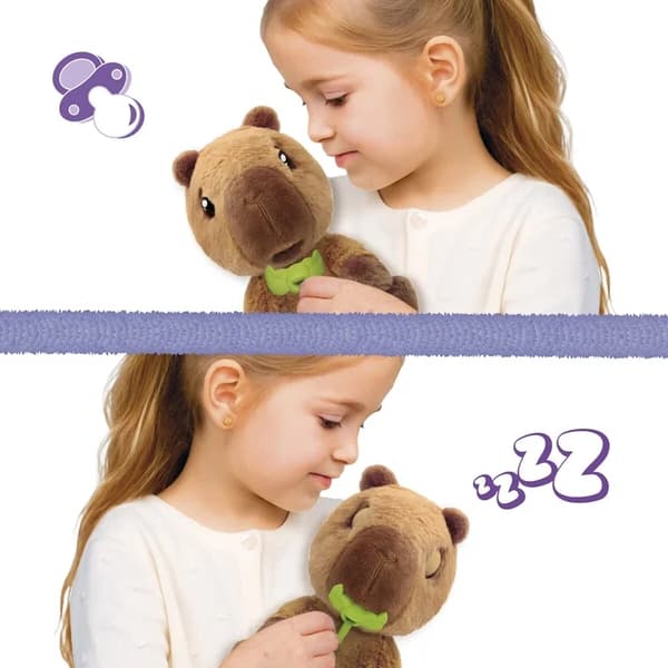 Baby Paws Capybara i väska