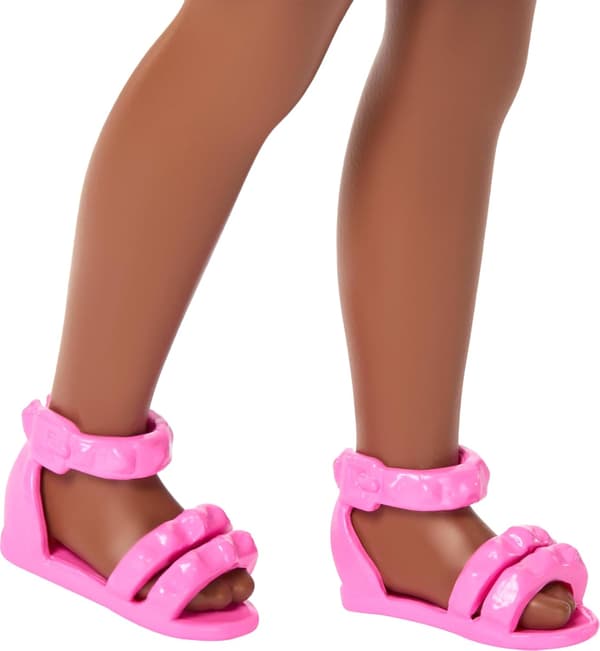 Barbie Chelsea Docka Mörk Rastaflätor