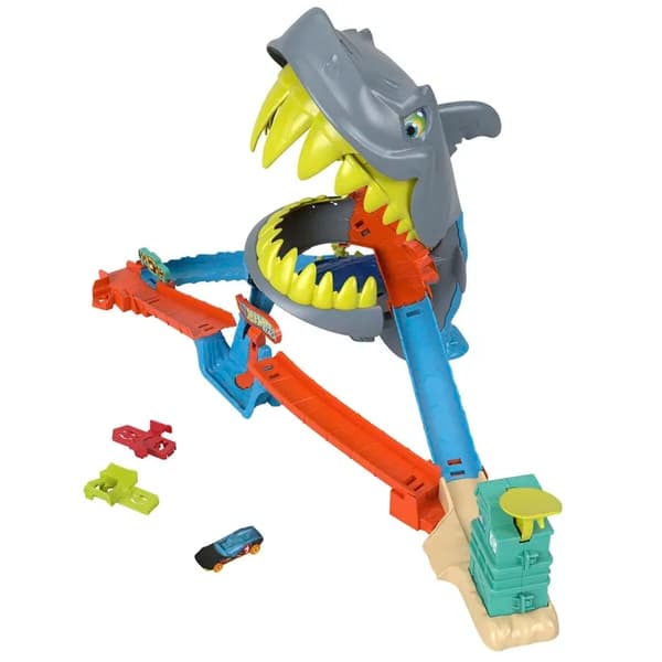 Hot Wheels City Shark Chomp Beach