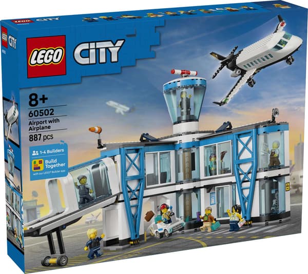 LEGO® City Flygplats med flygplan 60502