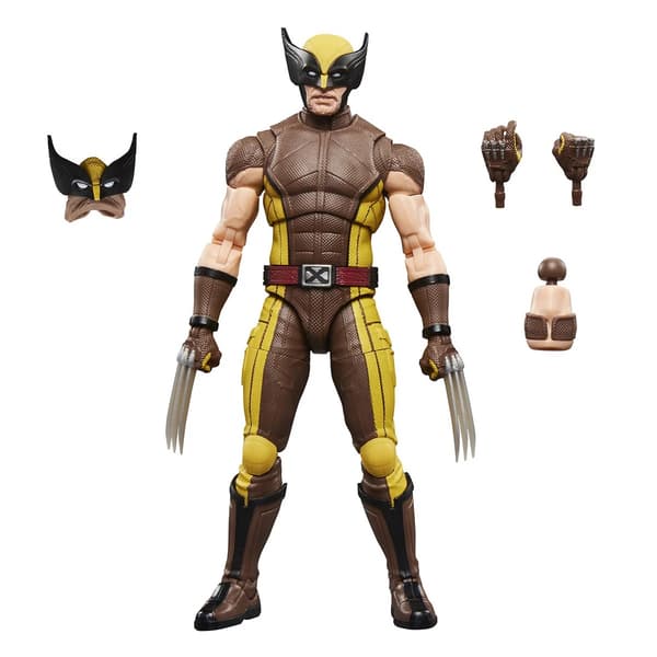 Marvel Legends Series Figur Wolverine (Brown Suit)