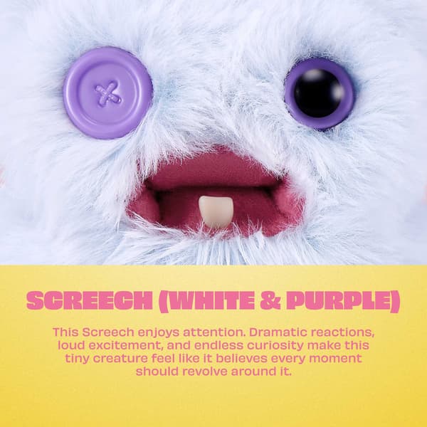 Fuggler Baby Fugg Screech Edition (White & Purple)