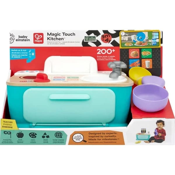Hape Baby Einstein Magic Touch Legetøjskøkken DK/NO/SE/EN