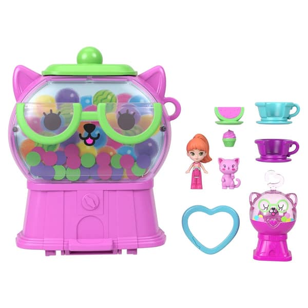 Polly Pocket Gumball Kitty Compact