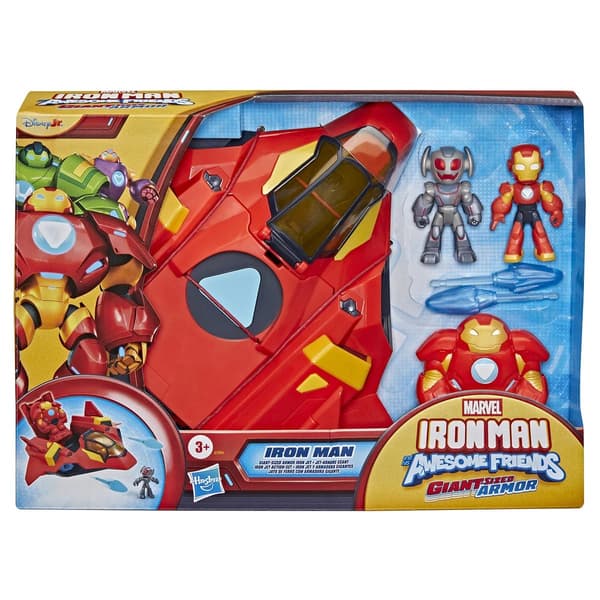 Iron Man Awsome Friends Giant-sized Armor Jet