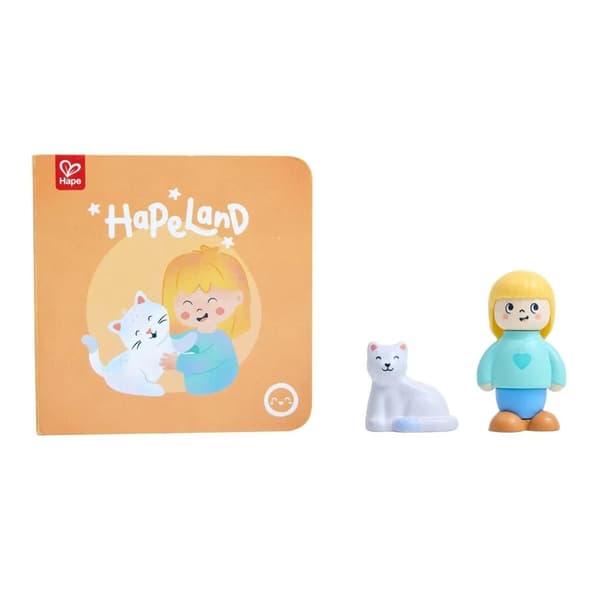Hape Hapeland Kattepegebog med figurer