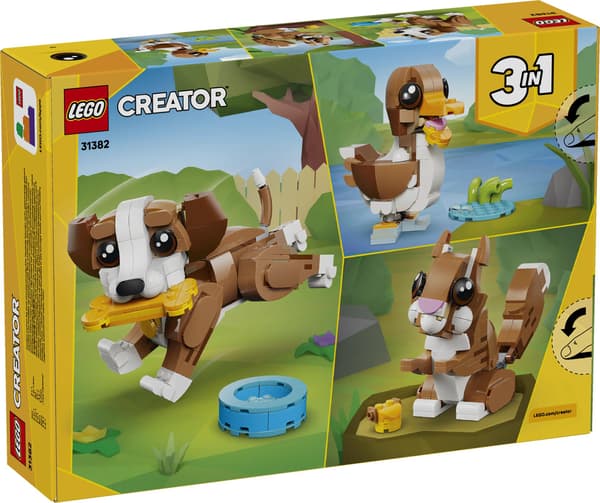 LEGO® Creator Søde dyr: legesyg hvalp 31382