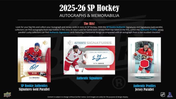 Upper Deck 2025-26 Hockey SP Blaster Box