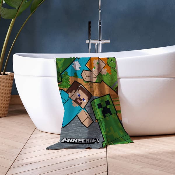 Minecraft Handduk 70x140cm 12982