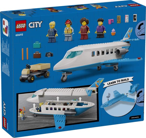 LEGO® City Passagerarfly 60492