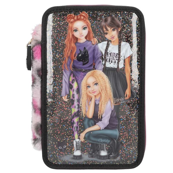 TOPModel Trippelpennfodral Rebel Kitty