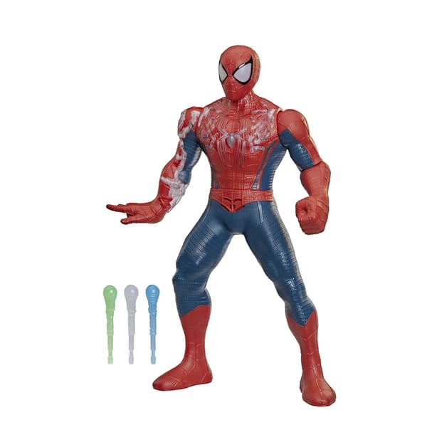 Spiderman Power Charge figur 35cm