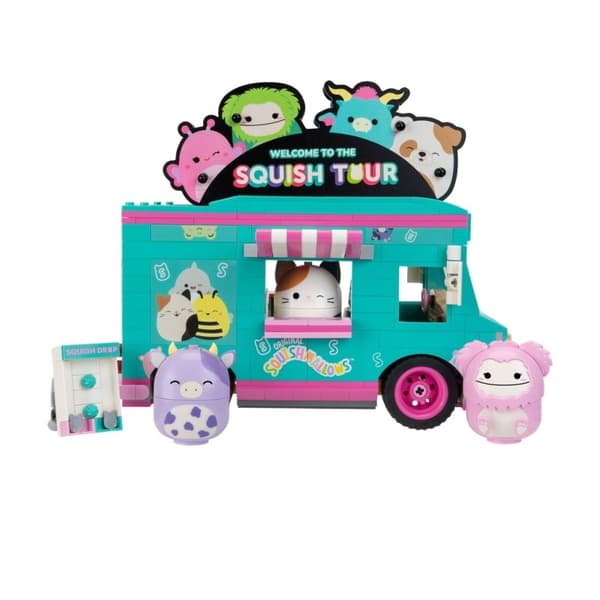 BLDR Squishmallows Byggelegetøj Squish Tour Van