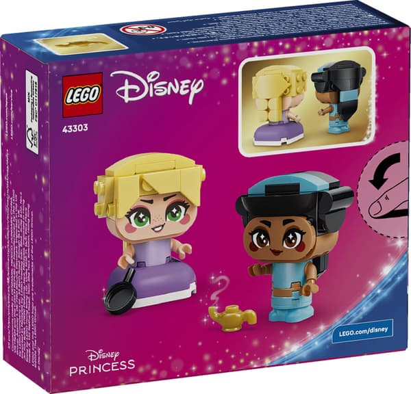 LEGO® Disney Jasmine og Rapunzel i miniformat 43303