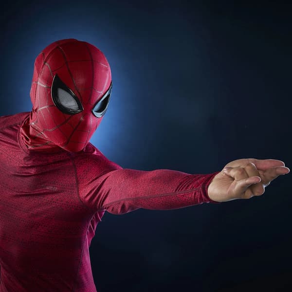 Marvel Legends Series Spiderman Electronic Mask Role Play