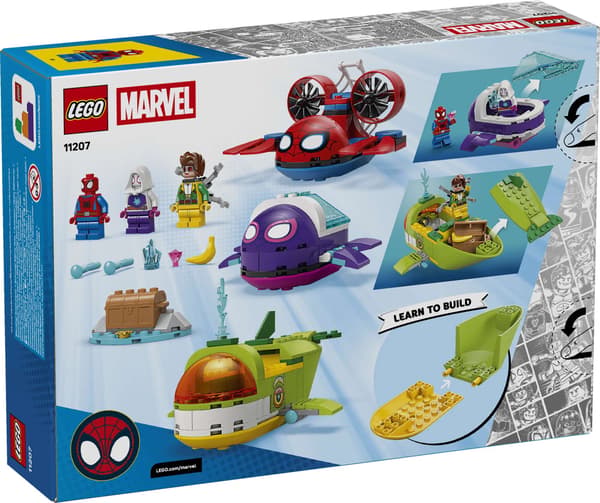LEGO® Marvel Spidey: vedenalainen alus 11207