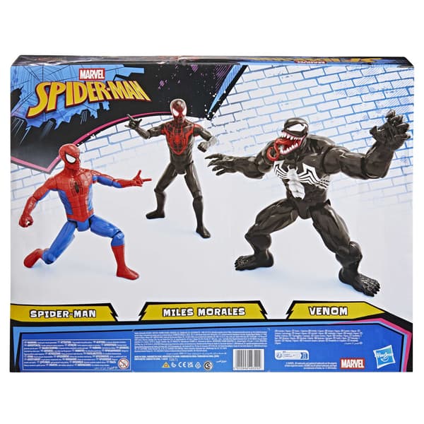 Marvel Spiderman Titan Series 3 kpl