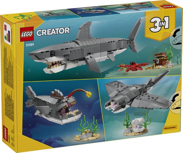 LEGO® Creator Villihai aarrearkulla 31381