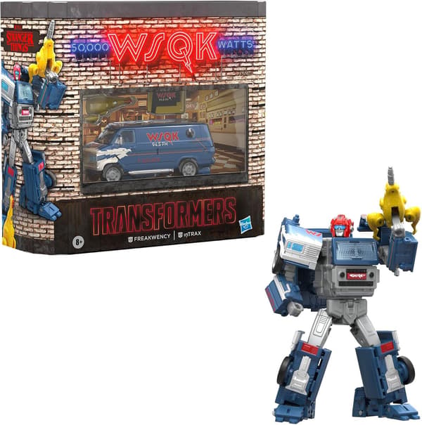 Transformers Stranger Things WSQK Freakwency/8-Trax