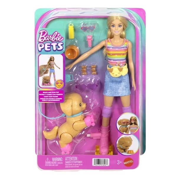 Barbie Pets Skate and Run Pup