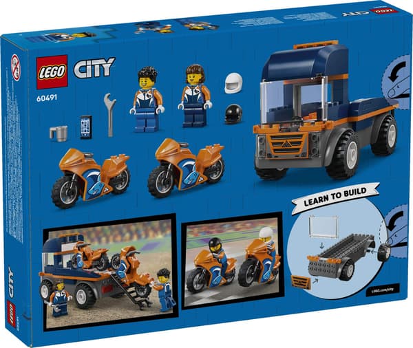 LEGO® City Motorcykeltransport 60491