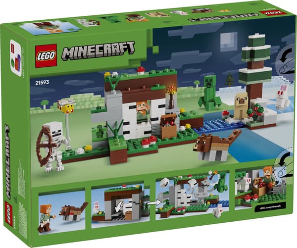LEGO® Minecraft Den første nats eventyr 21593