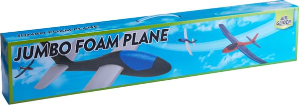 Glidflygplan Jumbo 84cm Röd/Svart