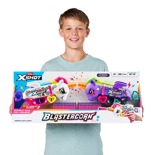 X-Shot Blastercorn Unicorn Double Rizz