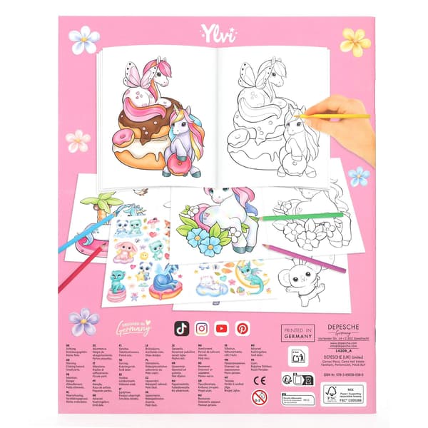 Ylvi Unicorn Malebog