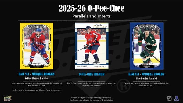Upper Deck 2025-26 NHL O-Pee-Chee Blaster Box