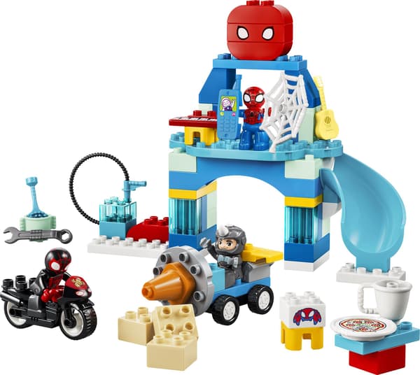 LEGO® DUPLO Marvel Team Spideys nätkvarter 10464