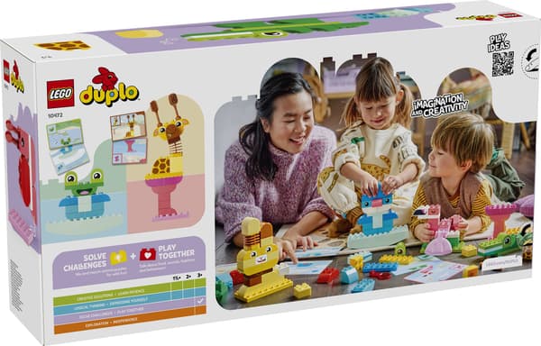 LEGO® DUPLO Bygglek med djur 10472