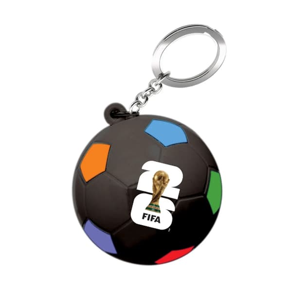 FIFA World Cup Stressboll Nyckelring Svart