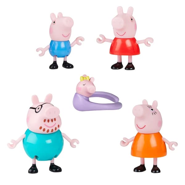 Peppa Pig -perhefiguurit 5 kpl