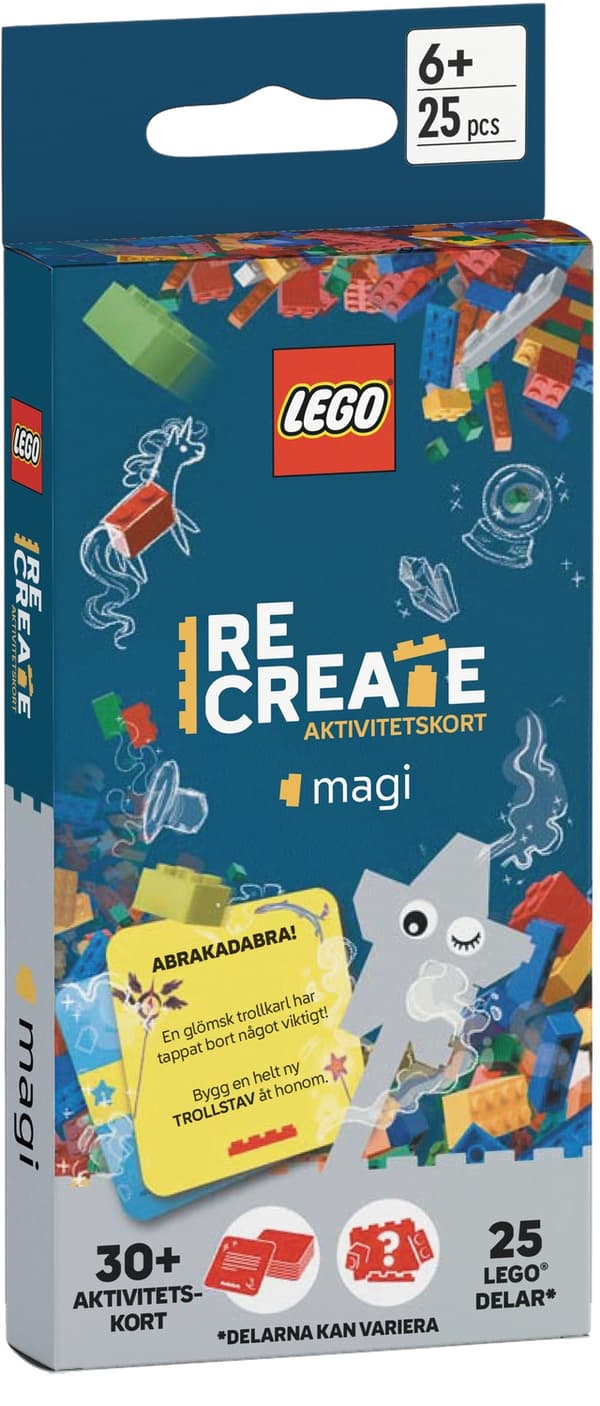LEGO® Recreate Aktivitetskort Magi SE