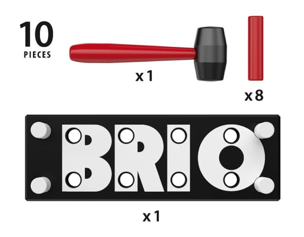 Boltebræt Sort BRIO