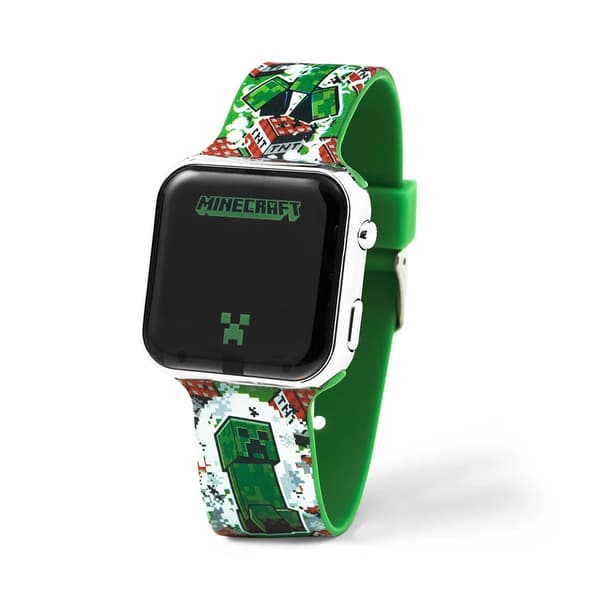 Minecraft LED Armbåndsur