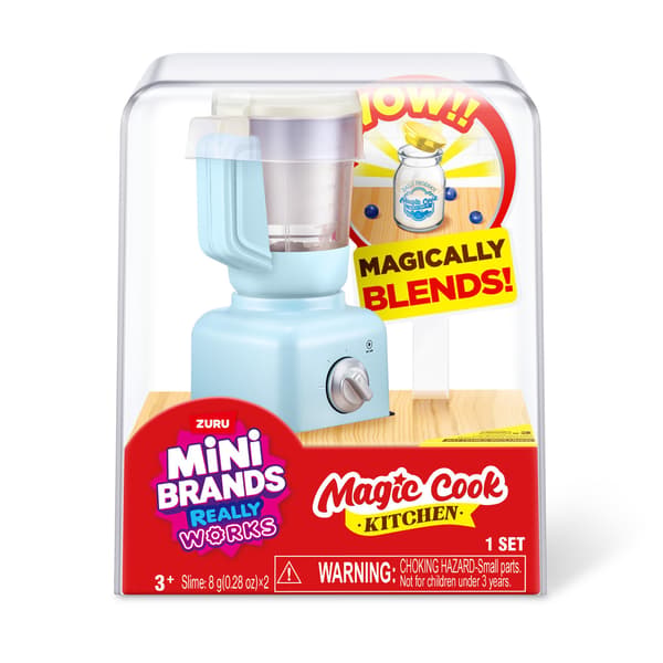 Mini Brands Magic Cook Kitchen Ljusblå Blender