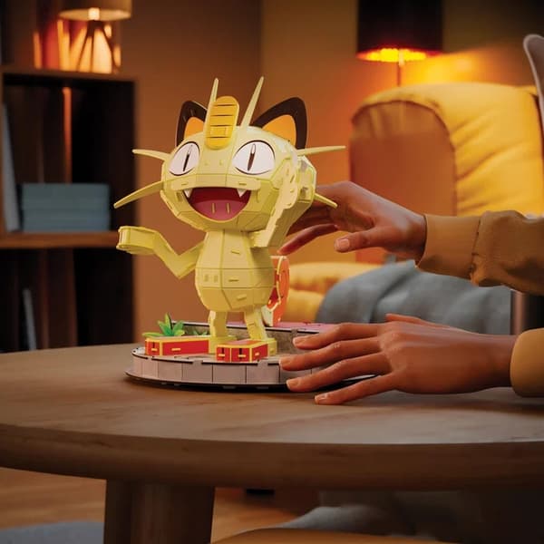 Pokemon 4D Build Puslespil Meowth