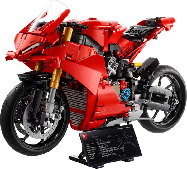 LEGO® Technic Ducati Panigale V4 S -moottoripyörä 42202