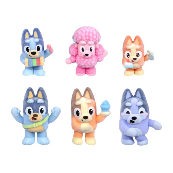 Bluey Fuzzies Deluxe Figurpaket