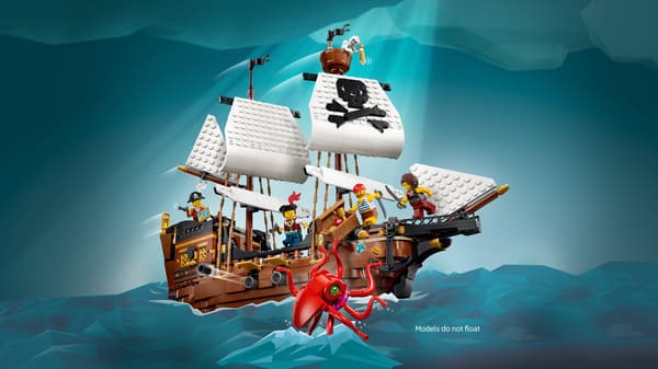 LEGO® Creator 3in1 Ikoniskt piratskepp 31387