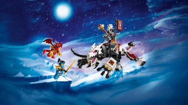 LEGO® Ninjago Zilvar og dragevæsenet Grimtak 71863