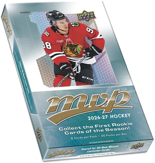 Upper Deck mvp NHL 2026-27 Hobby Hel Box 20 paket