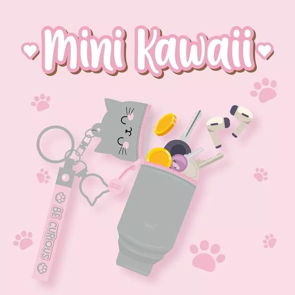 Legami Kawaii Lompakko-avaimenperä Panda