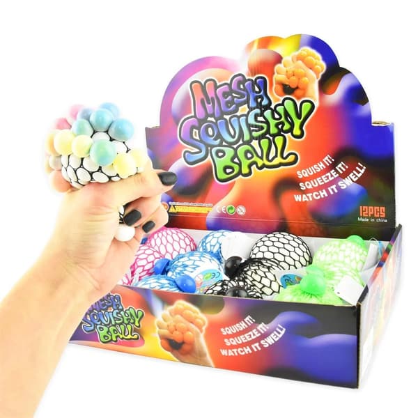 Squishy Mesh Klemmebold 8cm