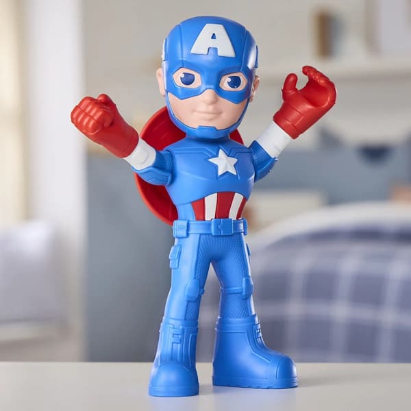 Spidey Supersized Figur Captain America